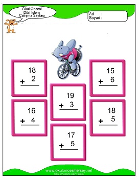 İşlemler yaprak test